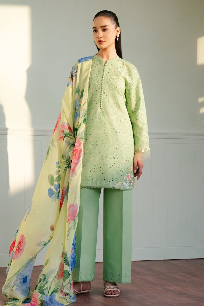 Coco Embroidered lawn Three Piece Summer Collection Suit CC-5004