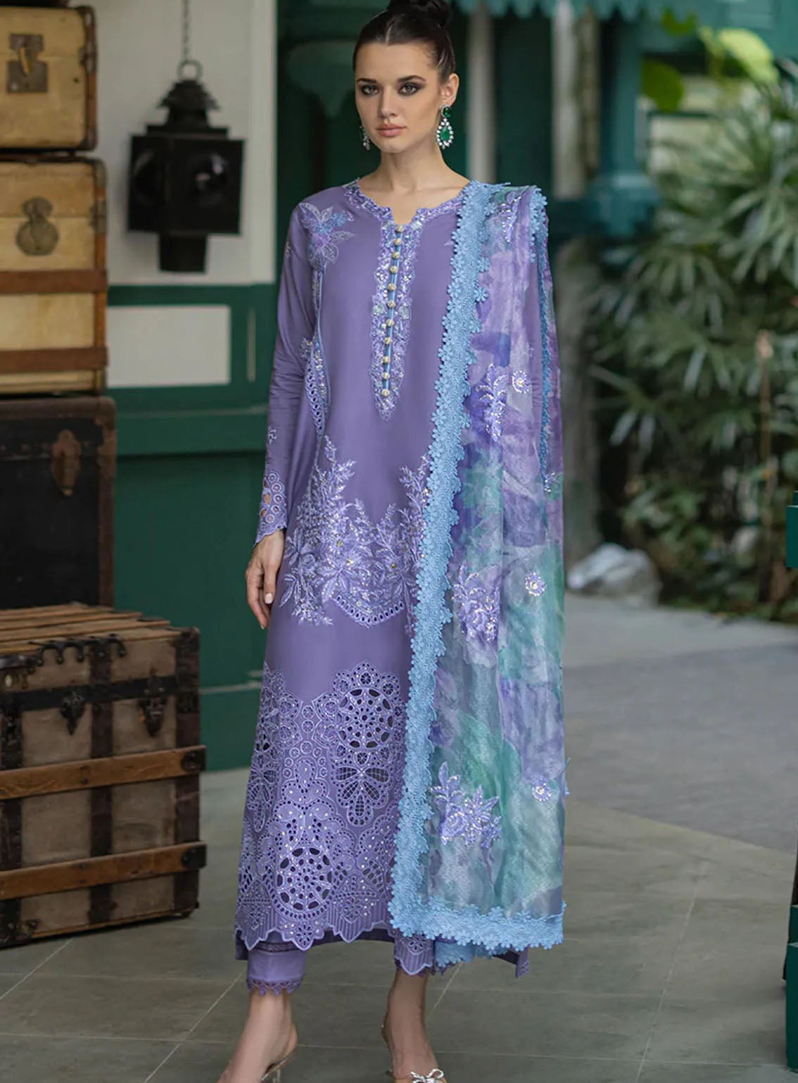 Zara Shah 3-Pcs Summer Embroidered Lawn Collection COCO-115