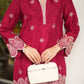 2 Pc Lawn Vintage collection Embroidered  Suit