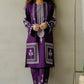 2 Pc linen Embroiderd winter Collection Suit