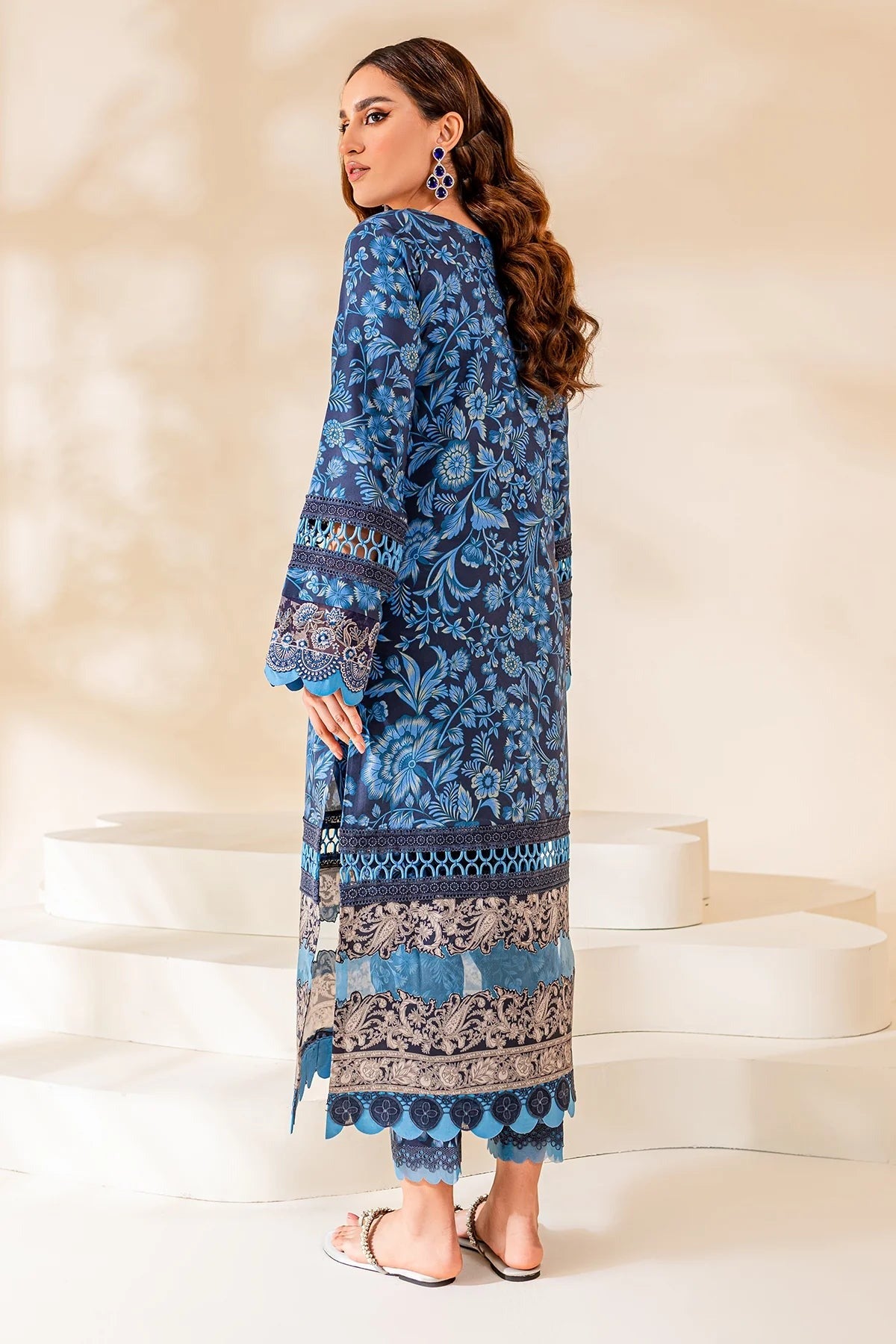 zaha_2 Pc  Lawn Suit summer collection digital print