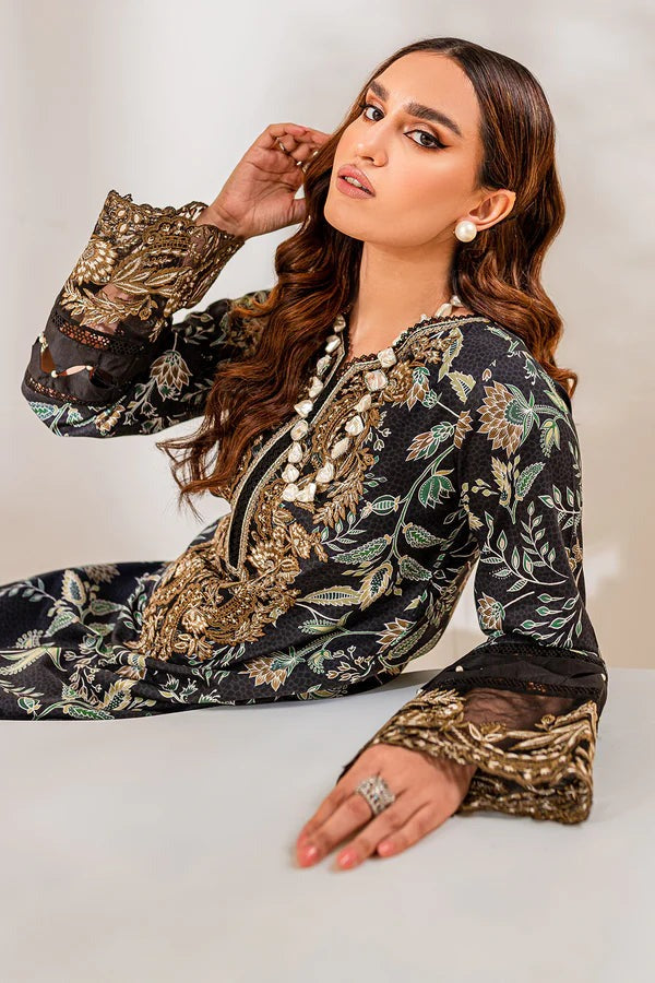 zaha-2 Pc  Lawn Suit summer collection