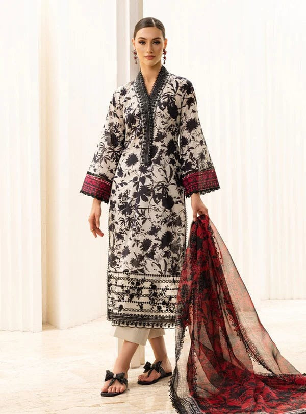 BAROQUE 3Pc Khaddar Winter collection suit BQ-650