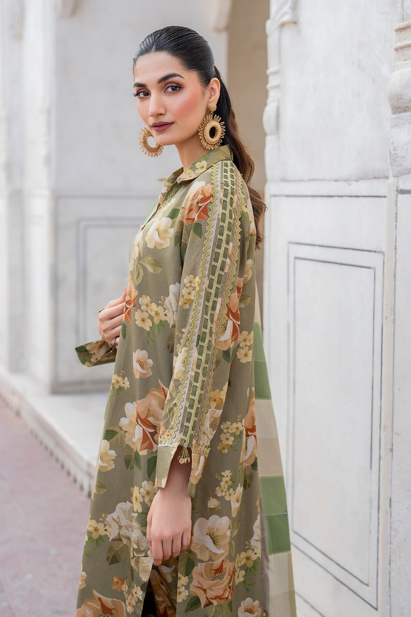 BAROQUE 3Pc Khaddar Winter collection suit BQ-666