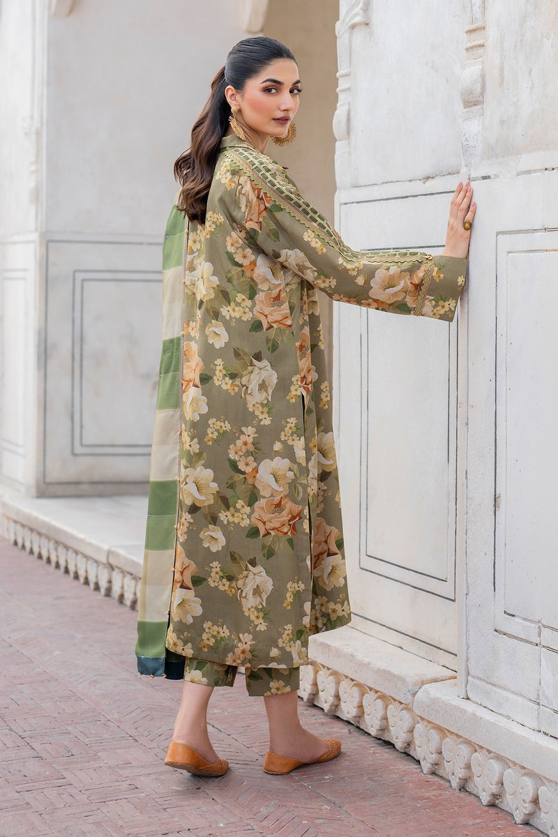 BAROQUE 3Pc Khaddar Winter collection suit BQ-666