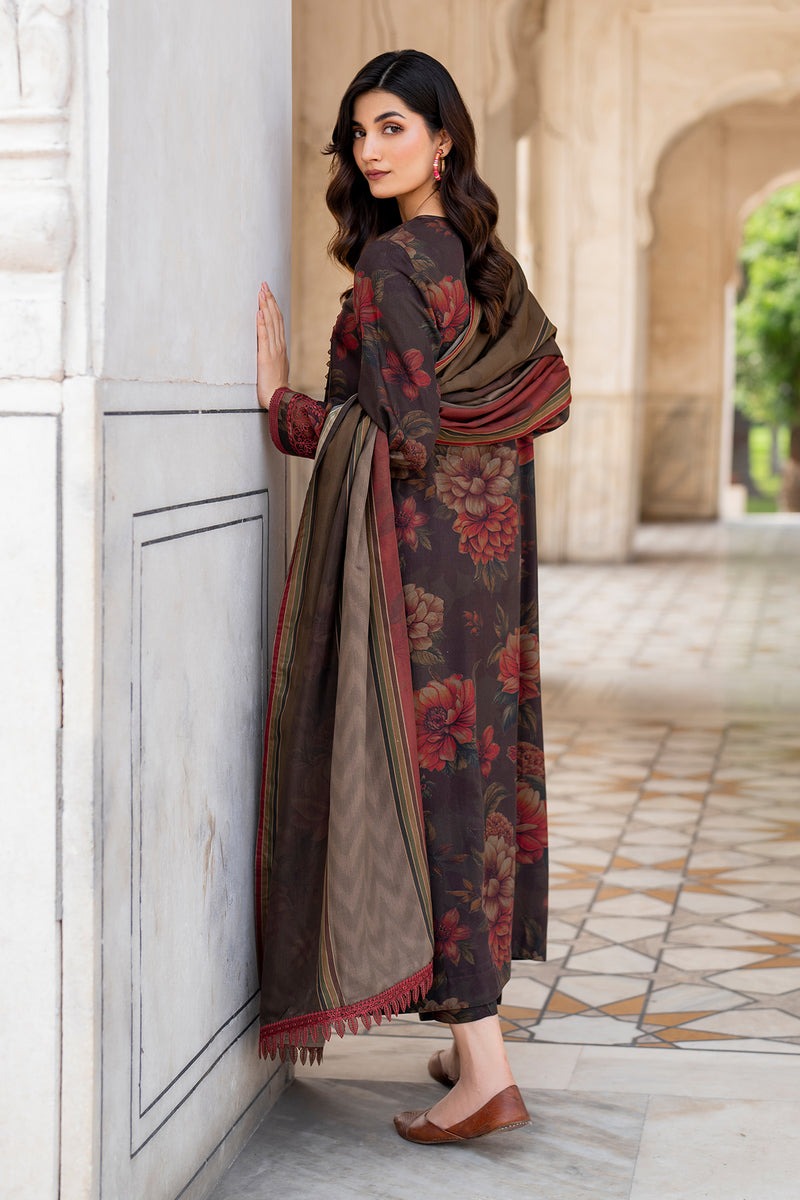 BAROQUE 3Pc Khaddar Winter collection suit BQ-659