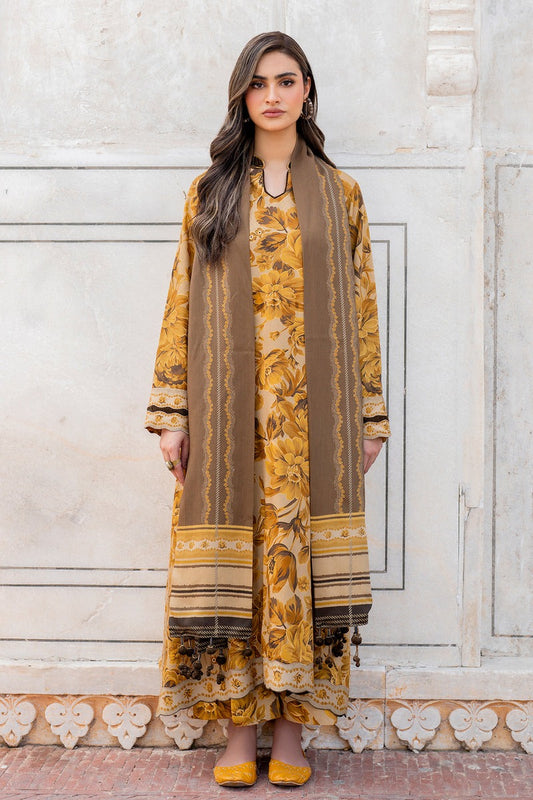 BAROQUE 3Pc Khaddar Winter collection suit BQ-663