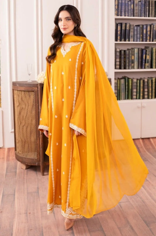 Sapphire 3 Pcs Summer Embroidered Lawn Collection sa_175