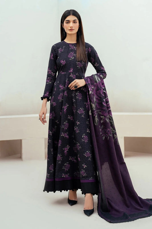Baroque 3Pc Lawn Digital Print summer Collection Suit BQ-812