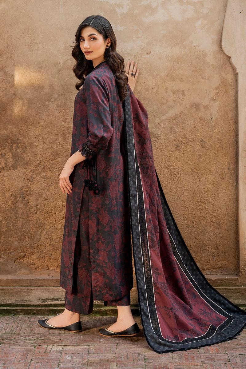 BAROQUE 3Pc Khaddar Winter collection suit BQ-665