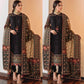 zaha -3Pc Lawn heavy Embroidery summer Collection Suit with organza dupatta