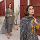 Breeze -3 Pcs digital printed Lawn  Summer Collection suit with Monar  Dupatta