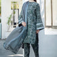 Sapphire-3Pcs Lawn Print with Lawn Dupatta summer Collection Suit BQ-43