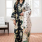 Sapphire-3Pcs Lawn Print with Lawn Dupatta summer Collection Suit BQ-41