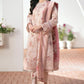 Sapphire-3Pcs Lawn Print with Lawn Dupatta summer Collection Suit BQ-39