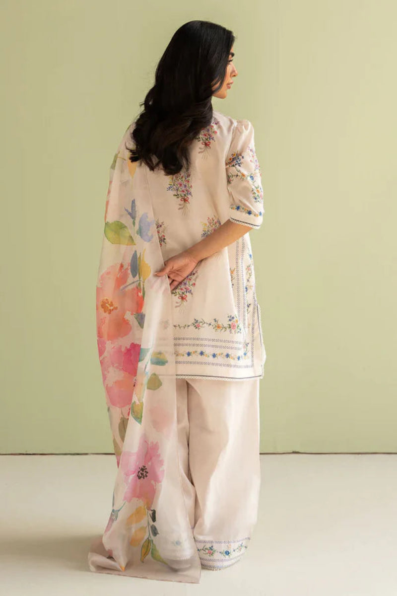 Coco By Zara Shah Jahan-3Pcs Lawn Print summer Collection Suit ZC-0002