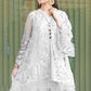 2 PC Lawn Embroidered Organza suit