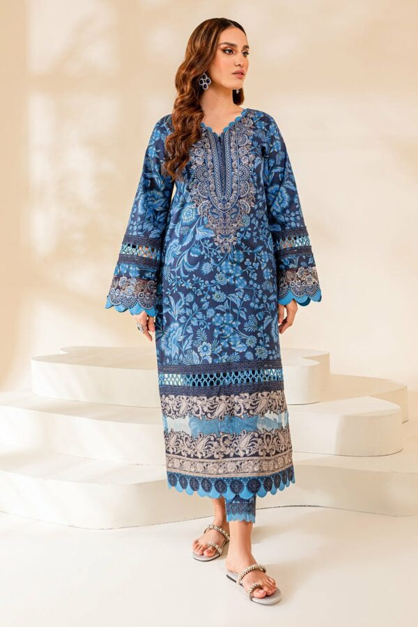 zaha_2 Pc  Lawn Suit summer collection digital print