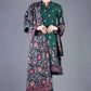 3Pcs Dhannak heavy embroidered suit with dhannak Shawl Winter collection 787