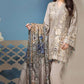 3Pcs dhannak Embroidered winter Collection Suit 797