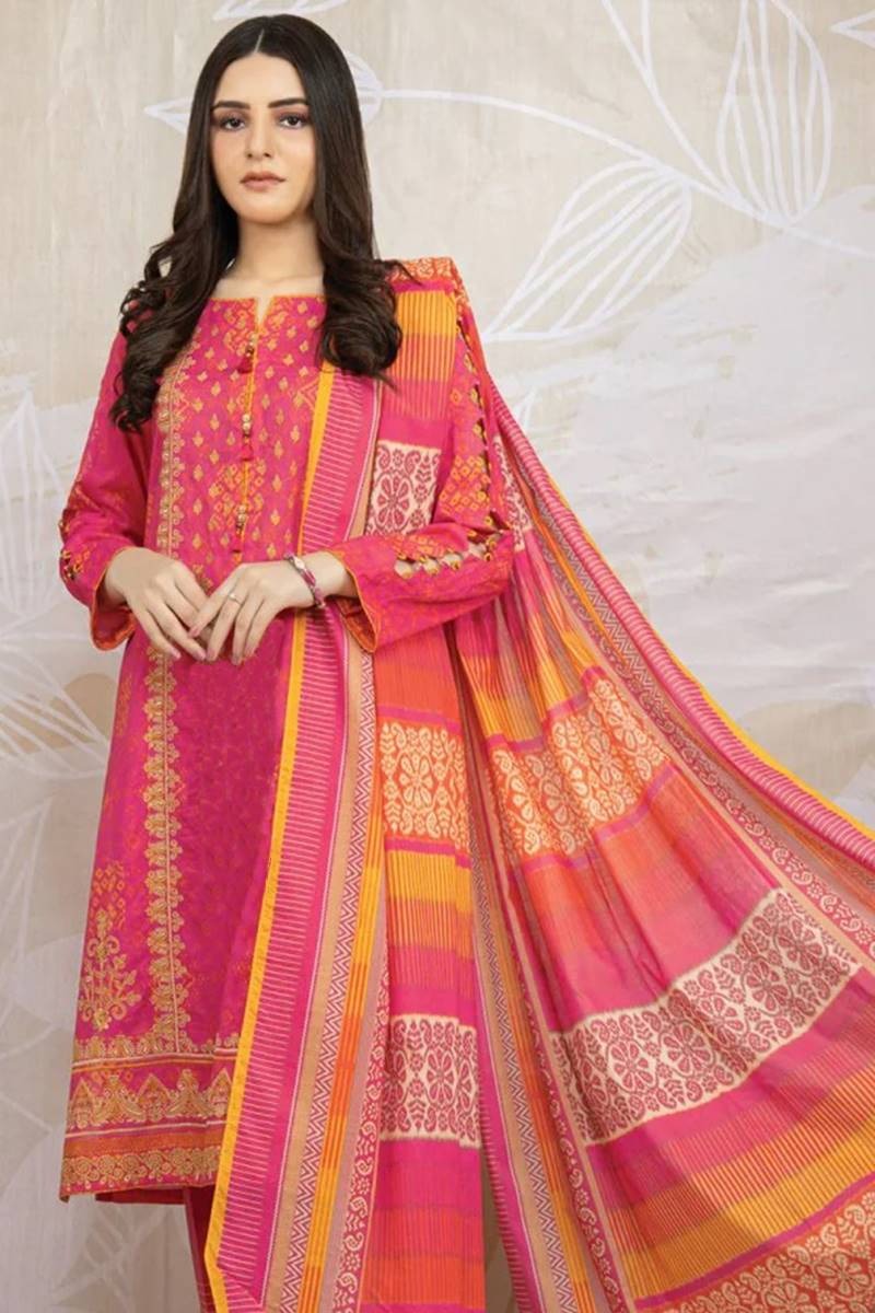 khaadi 3Pcs Khaddar winter Collection Suit 088 Kasturi.pk