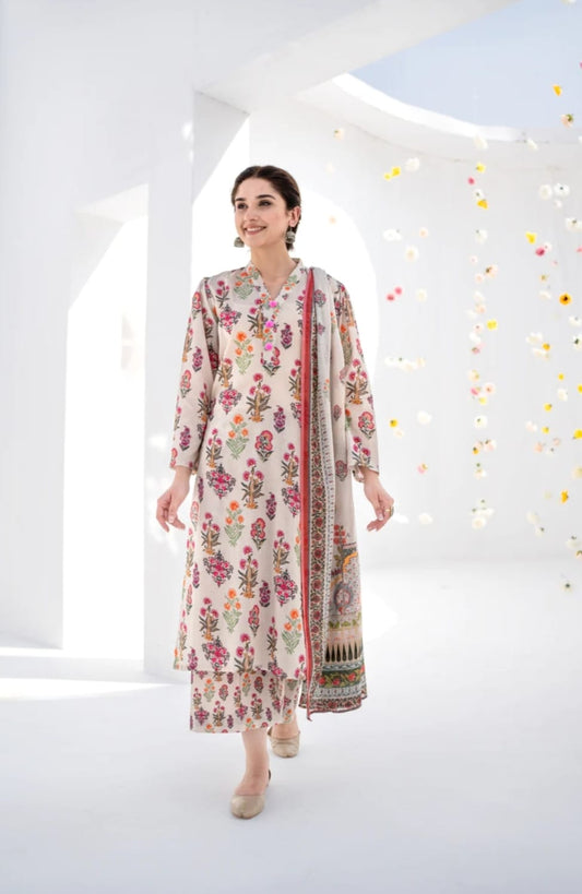 Asim Jofa 3Pc Lawn Digital Print summer Collection Suit KA-21