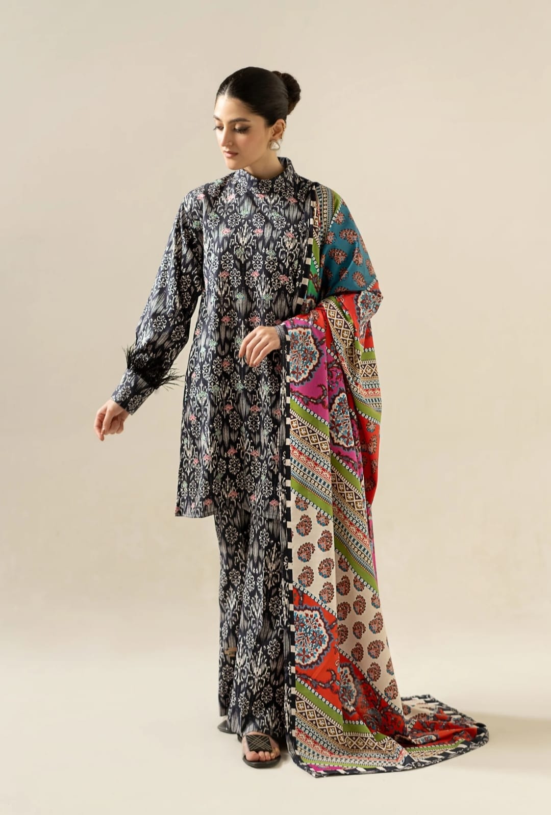 3Pc Lawn Digital Print summer Collection Suit KA-22