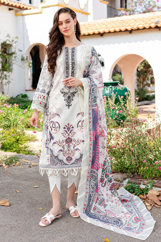 ZAINAB CHOTTANI-3Pcs Lawn Print suit summer Collection Suit ZC-292