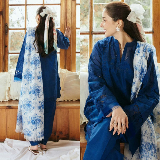 Zara Shah 3-Pcs Summer Embroidered Lawn Collection ZS-999