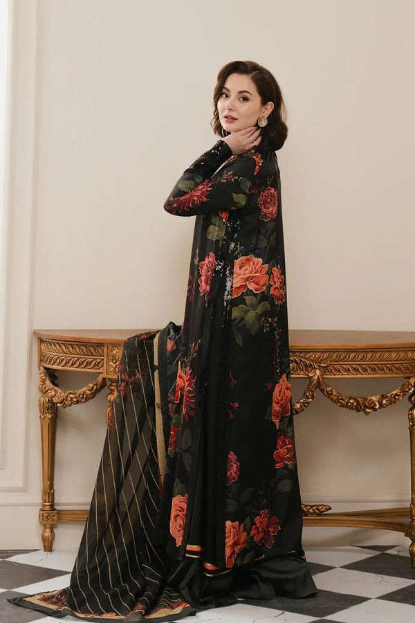 BAROQUE 3Pc Khaddar Winter collection suit BQ-646