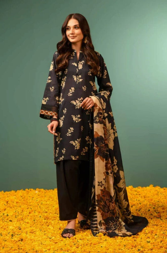 Mushq Embroidered Winter Three Piece MQ-29