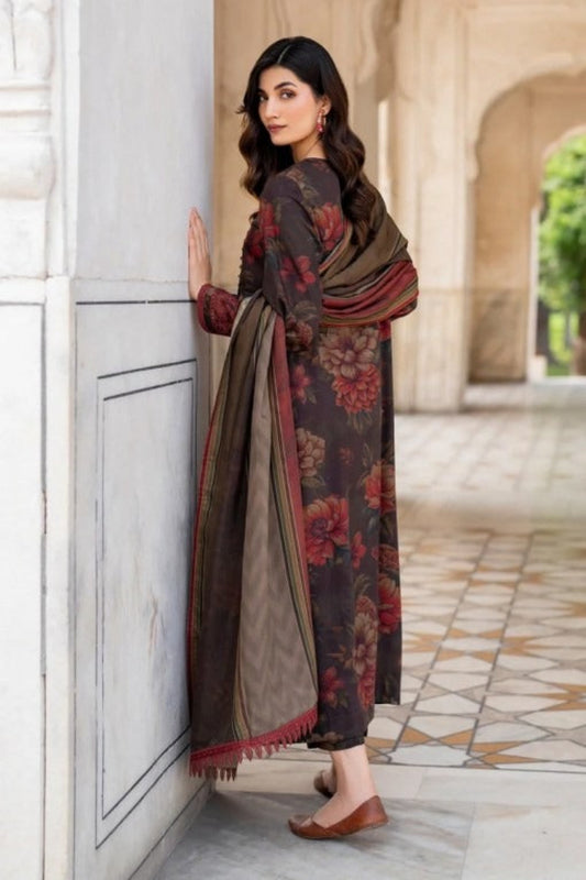 Coco By Zara Shah Jahan-3Pcs Lawn Print with Lawn Dupatta summer Collection Suit ZC-0005