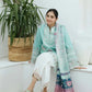 Zara shah jahan Embroidered Dhanak Three Piece COCO-01