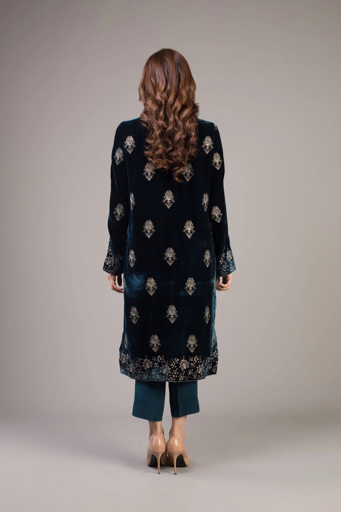 Bareeze-3 Pc Lawn Heavy Embroidered Suit with Lawn Dupatta BR_110