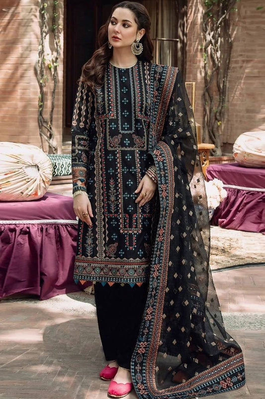 Jazmine-3Pc Dhannak winter collection Heavy Embroidered Suit 01