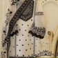 Agha Noor -3Pc Lawn White Embroidered Suit with Chiffon Dupatta