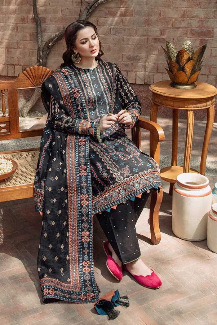 Jazmine-3Pc Dhannak winter collection Heavy Embroidered Suit 01