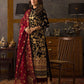 Azure 3 Pc Velvet Winter Embroidered Collection Suit