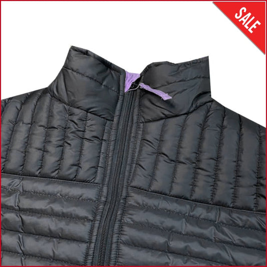 Women Inner Purple Contrast Sleeveless puffer jacket Clothing Accessories Hashmi 