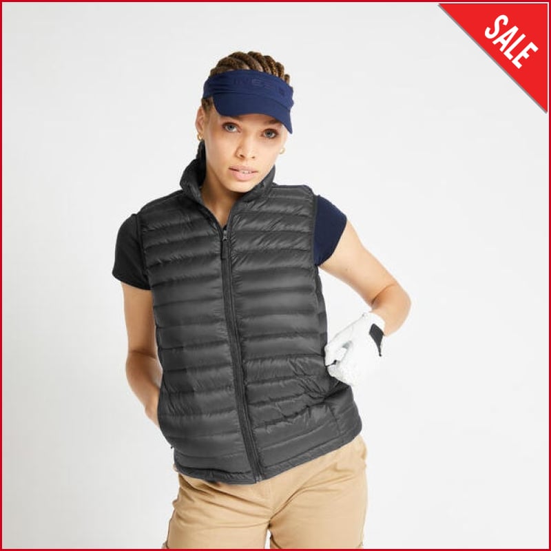 Women Sleeveless puffer Black ugurpakistan 